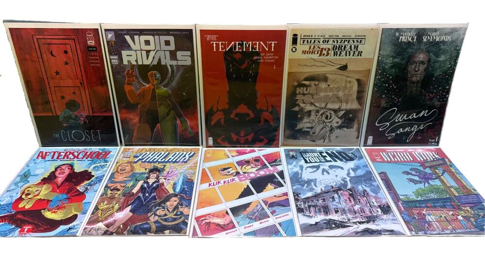 Image Comics #1 Closet Void Rivals Transformers Tenement Tales Syzpense Lot